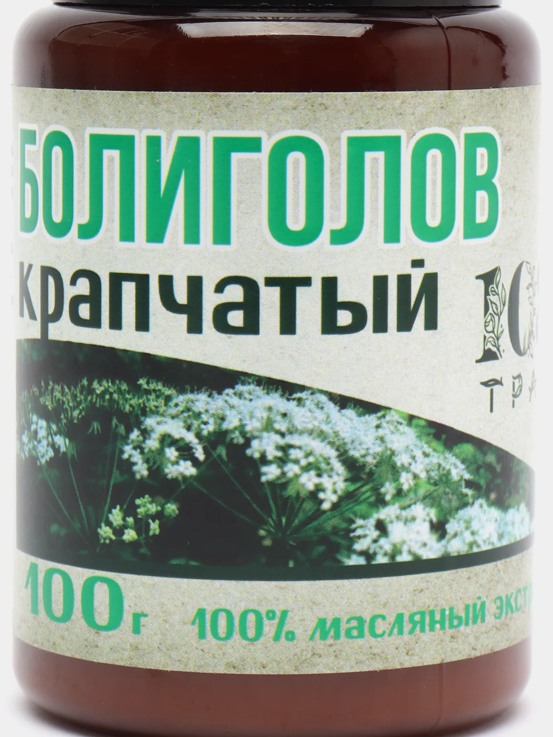Крем-эмульсия "Болиголова" при онкологии, воспалениях, ранах, 108 трав, 100 г