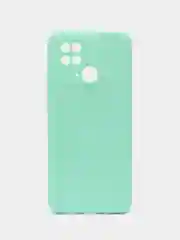Салатовый чехол накладка для Xiaomi Poco C40, Redmi 10C, с защитой камеры, накладка редми 10с