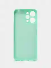 Салатовый чехол для Xiaomi Redmi 12, Redmi 12C, редми 12 с защитой камеры, с текстильной подложкой