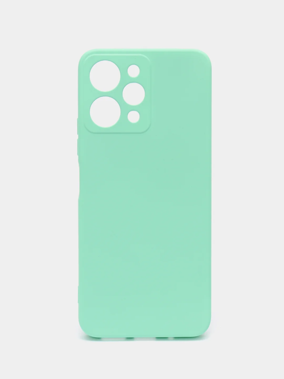 Салатовый чехол для Xiaomi Redmi 12, Redmi 12C, редми 12 с защитой камеры, с текстильной подложкой