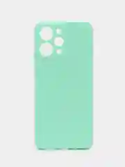 Салатовый чехол для Xiaomi Redmi 12, Redmi 12C, редми 12 с защитой камеры, с текстильной подложкой
