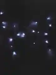 Белый гирлянда уличная "Бахрома", светодиодная, 6-25 метров