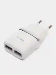 Белый зарядное устройство Hoco C12