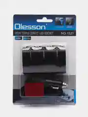 Разветвитель прикуривателя на 3 гнезда Olesson 1521