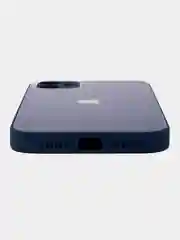 Темно-синий чехол силиконовый для iPhone 11, со стеклянной панелью, с защитой для камеры