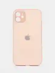 Карамельный чехол силиконовый для iPhone 11, со стеклянной панелью, с защитой для камеры