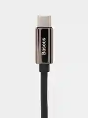 Синий кабель зарядный угловой Baseus Type-C/Lightning, Tipe-C/Type-C (для iPhone и для Android)