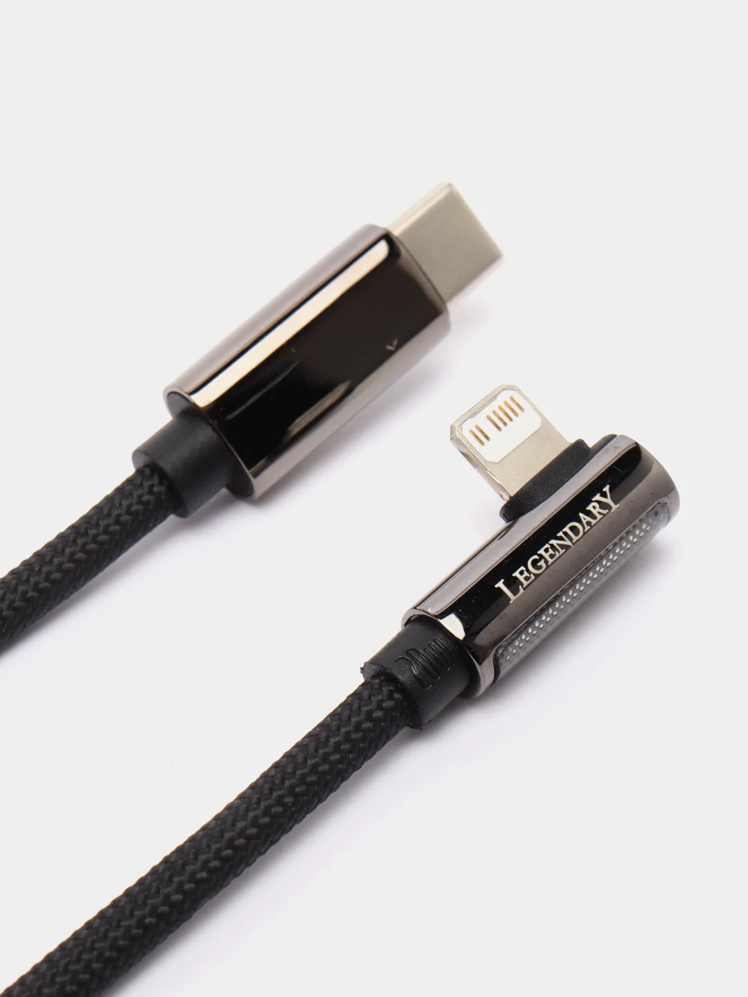Синий кабель зарядный угловой Baseus Type-C/Lightning, Tipe-C/Type-C (для iPhone и для Android)
