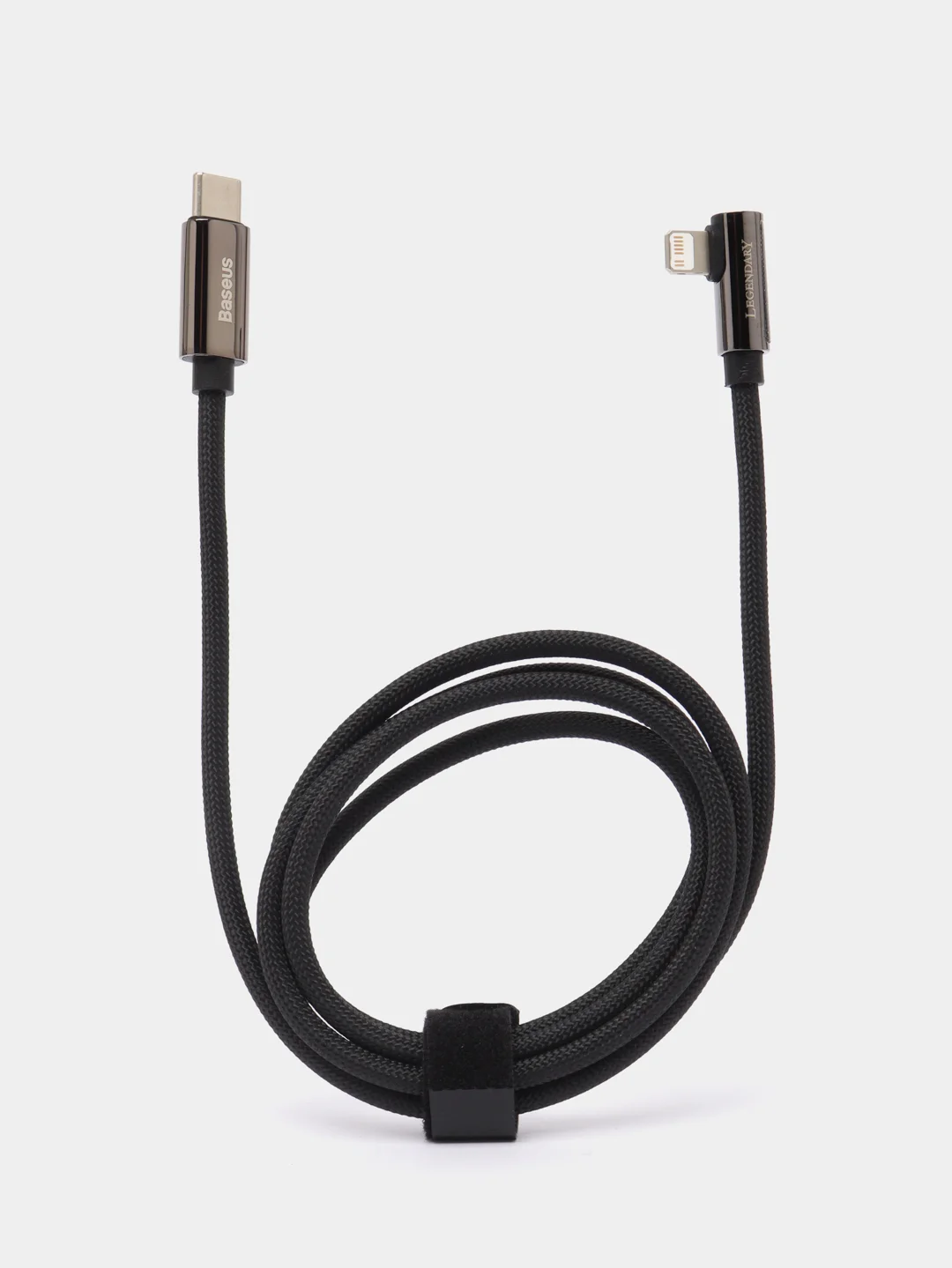 Синий кабель зарядный угловой Baseus Type-C/Lightning, Tipe-C/Type-C (для iPhone и для Android)