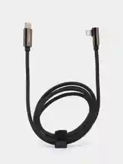 Синий кабель зарядный угловой Baseus Type-C/Lightning, Tipe-C/Type-C (для iPhone и для Android)