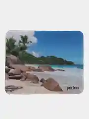 Лазурный коврик для мыши Perfeo "Пляж", 6 видов