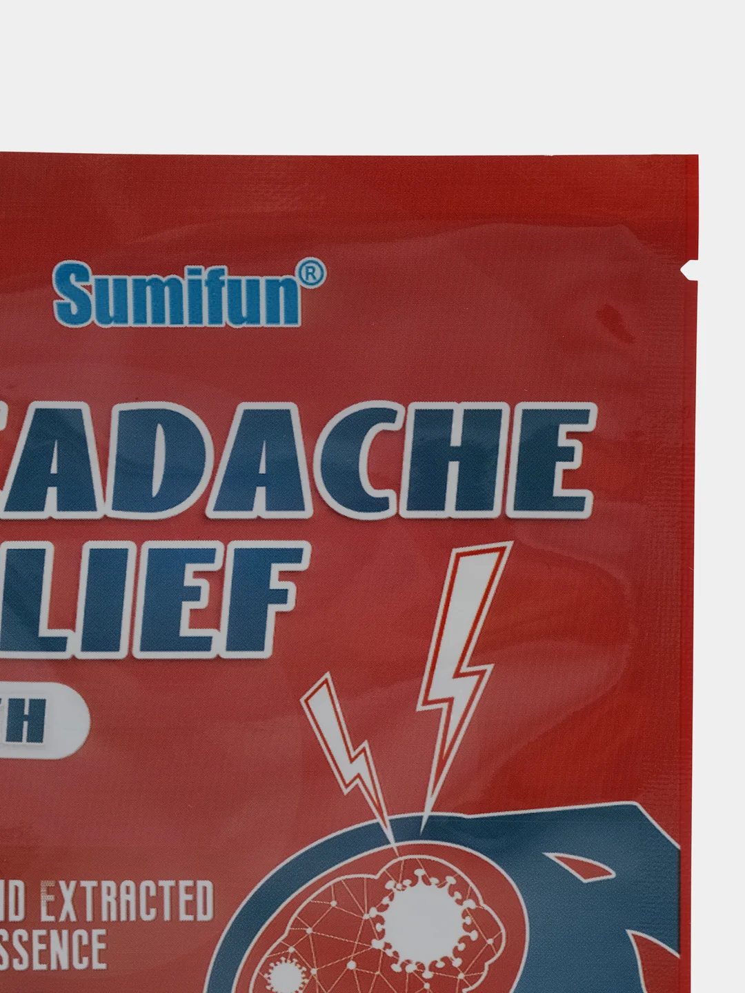 Пластыри обезболивающие от головной боли Sumifun, 6 штук