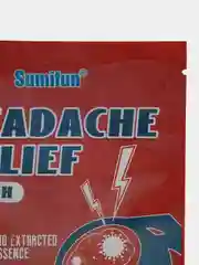 Пластыри обезболивающие от головной боли Sumifun, 6 штук