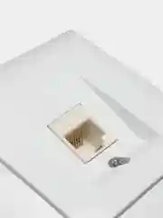 Белый компьютерная розетка Gunsan Visage RJ-45 ТУРЦИЯ