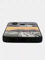 Желтый чехол для Xiaomi Redmi 12C, силиконовый