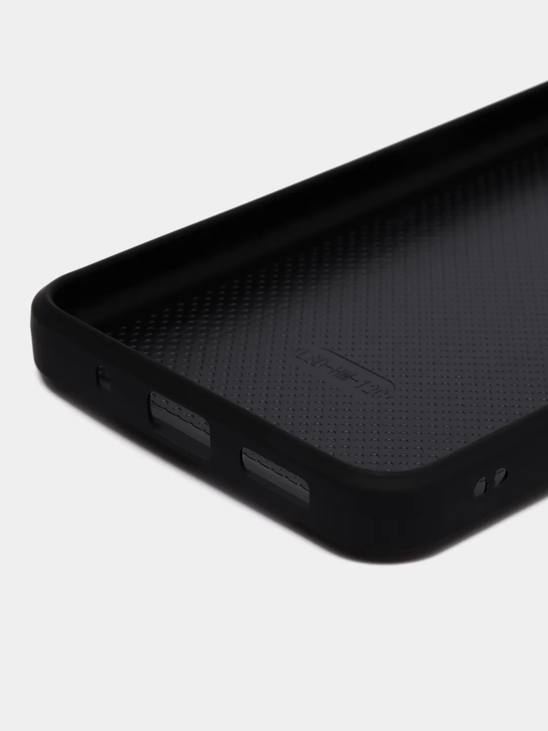 Серый чехол для Xiaomi Redmi 12C, силиконовый