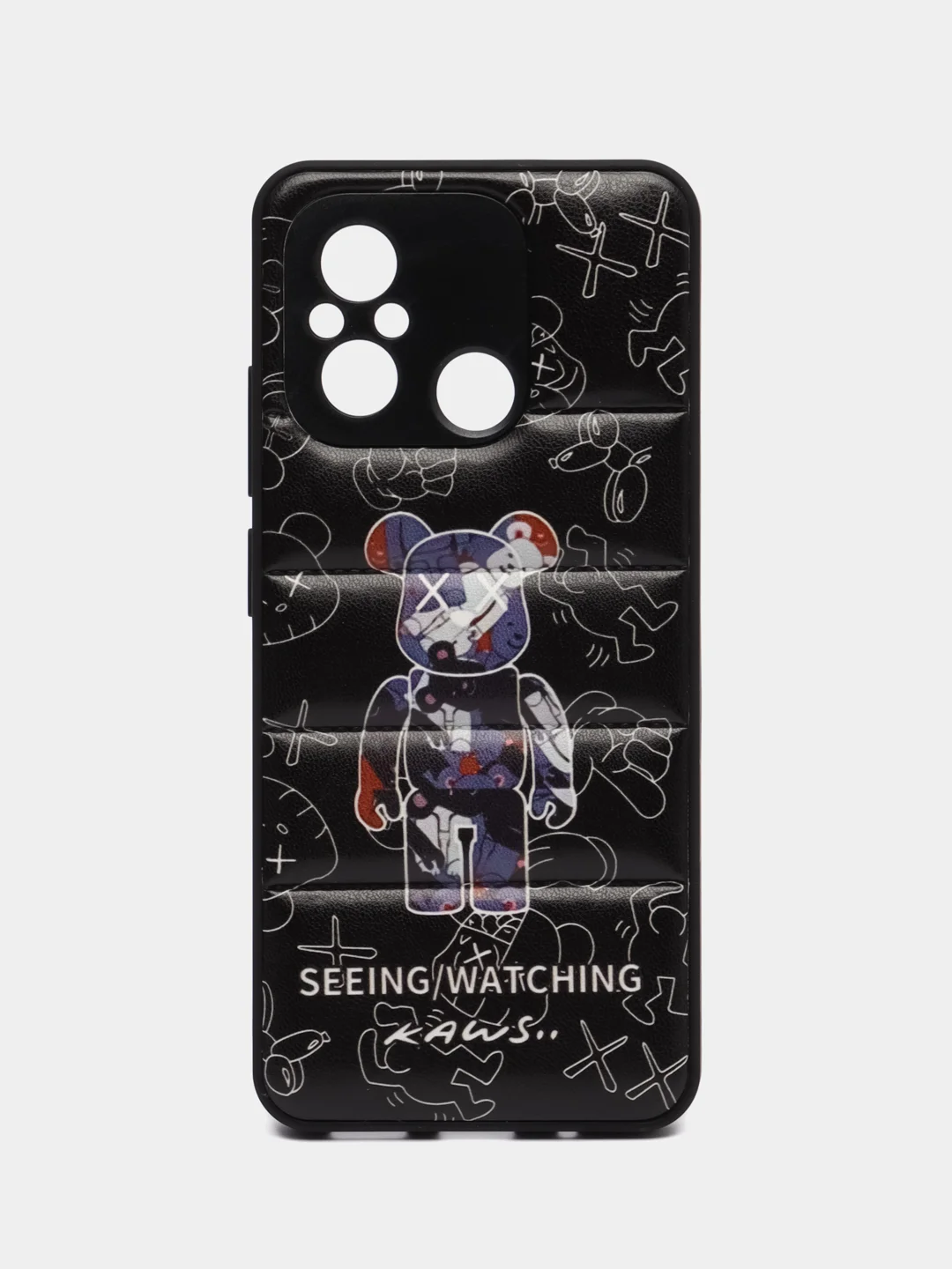Синий чехол для Xiaomi Redmi 12C, силиконовый