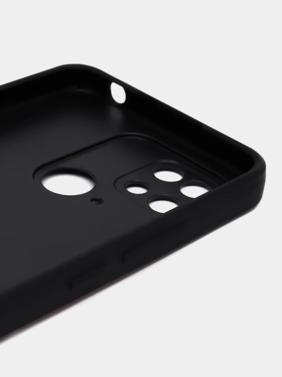 Белый чехол для Xiaomi Redmi 10C, силиконовый