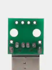 USB 2.0 штекер на плате под пайку DIP 2,54 мм