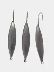 Блесна для зимней рыбалки "Симметрия", 3 штуки, MUSTAD