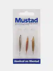 Блесна для зимней рыбалки Хищник, 3 штуки, MUSTAD