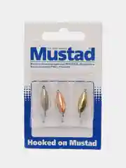 Блесна для зимней рыбалки Гамма, 3 шт, Mustad