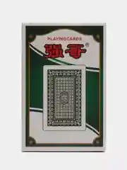 Зеленый карты игральные, 54 штуки