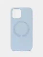 Небесно-голубой чехол-накладка для iPhone 11, iPhone 15, 15 pro, 13, 14, 14 Pro, 12, с поддержкой MagSafe