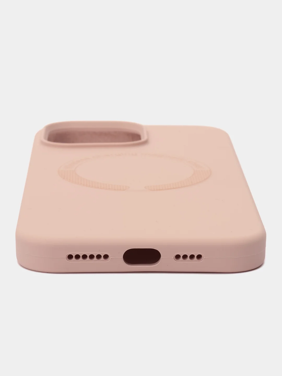 Пудровый чехол-накладка для iPhone 11, iPhone 15, 15 pro, 13, 14, 14 Pro, 12, с поддержкой MagSafe