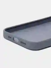 Синий меланж чехол-накладка для iPhone 11, iPhone 15, 15 pro, 13, 14, 14 Pro, 12, с поддержкой MagSafe