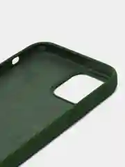 Тёмно-зелёный чехол-накладка для iPhone 11, iPhone 15, 15 pro, 13, 14, 14 Pro, 12, с поддержкой MagSafe