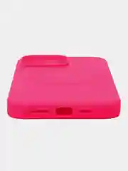 Фуксия чехол-накладка для iPhone 11, iPhone 15, 15 pro, 13, 14, 14 Pro, 12, с поддержкой MagSafe