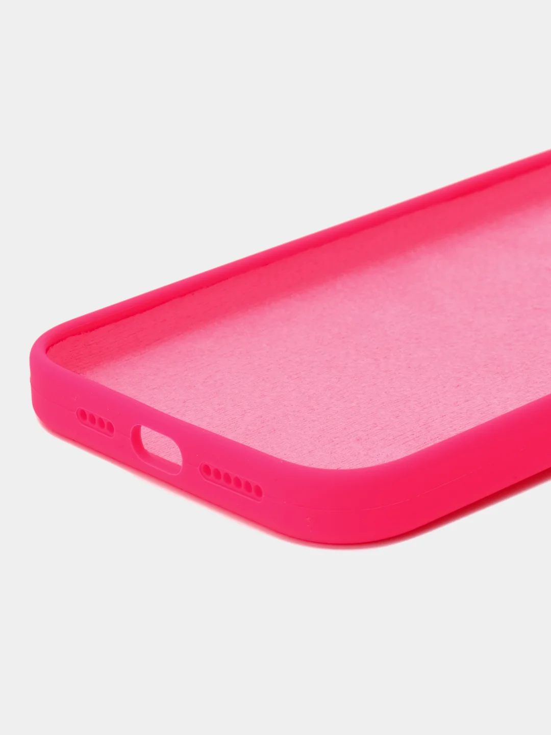 Фуксия чехол-накладка для iPhone 11, iPhone 15, 15 pro, 13, 14, 14 Pro, 12, с поддержкой MagSafe