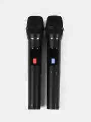 Желтый портативная Bluetooth колонка Hopestar Party One, 80 Вт, с двумя беспроводными микрофонами