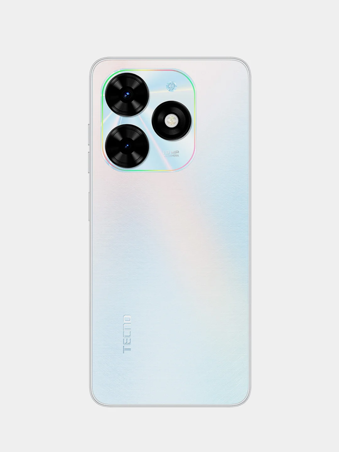 Белый смартфон tecno spark go 2024 3+3, 64 Gb