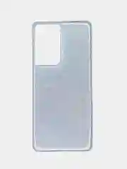 Серебряный чехол Samsung Galaxy S21 Ultra, Самсунг Галакси С21 Ультра, блестящий, сияющий