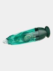 Корректирующая лента Deli, 5мм x 6м, зеленый корпус, блистер, 1 штука
