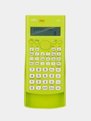 Калькулятор научный Deli E1710A, 240 функций, батарейки, 162х84мм, зеленый