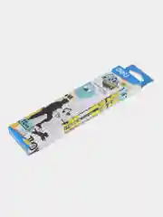 Карандаш чернографитный Deli Arti Graff, 2B, шестигранный, с ластиком, 12 штук