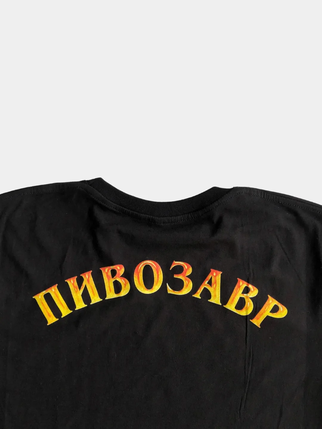 Футболка с принтом "Пивозавр", хлопок