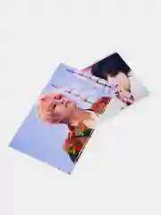 Белый наклейка на банковскую карту "BTS Ким Тэхен"