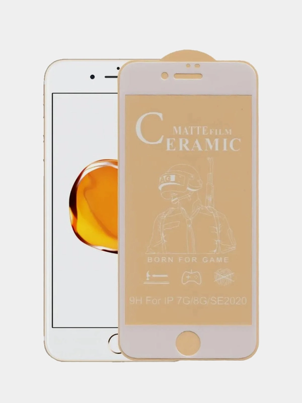 Керамическая пленка Ceramics Matte для iPhone 6/6s/7/8/7+/10/XR/11/12, матовая