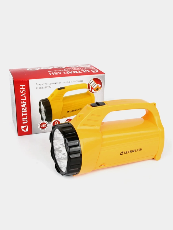 Фонарь аккумуляторный Ultraflash LED3819CSM