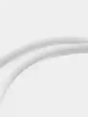 Белый кабель зарядный iPhone USB-C to Lightning, 1 м