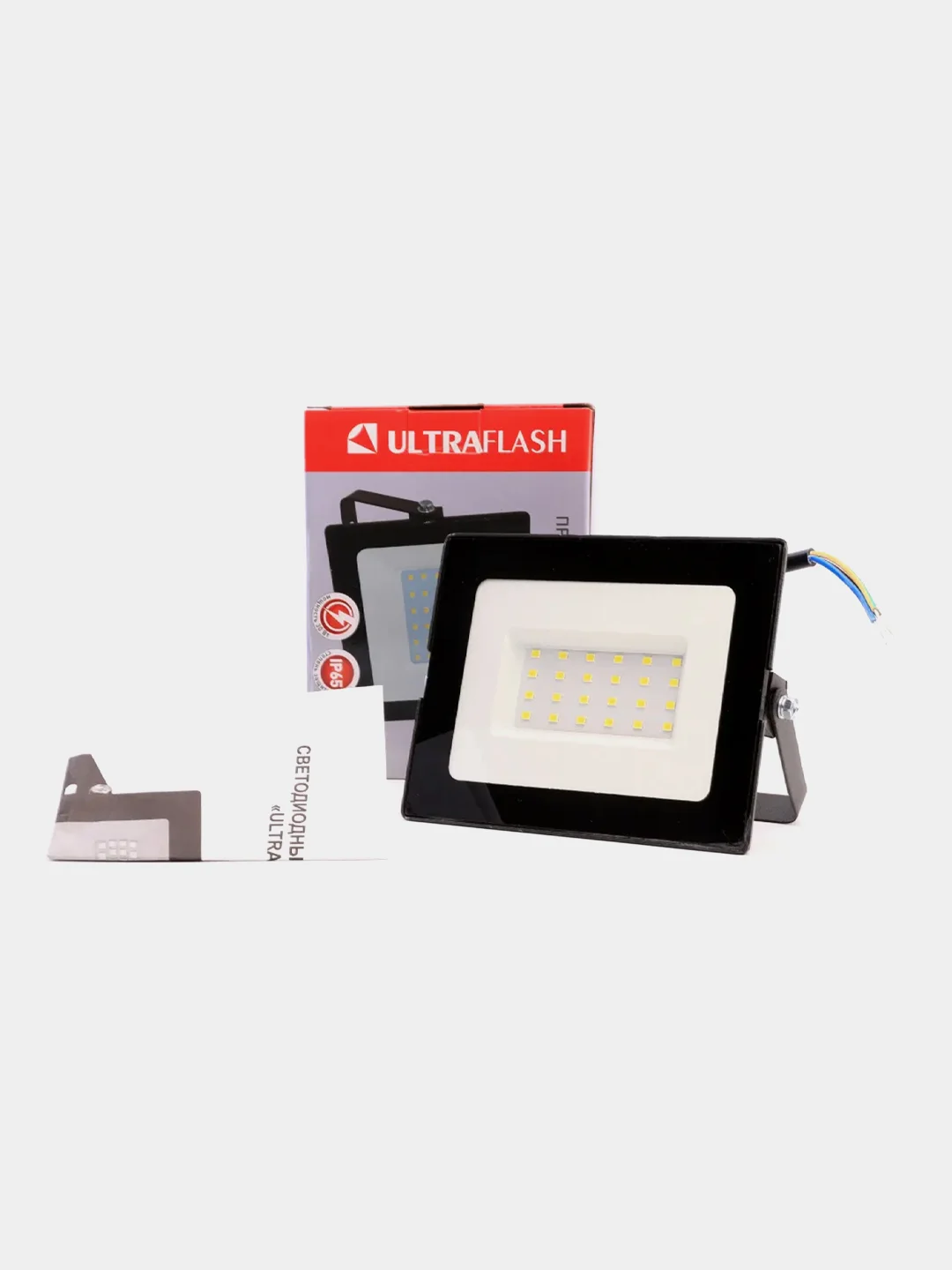 Светодиодный SMD прожектор Ultraflash LFL-5001 C02, черный