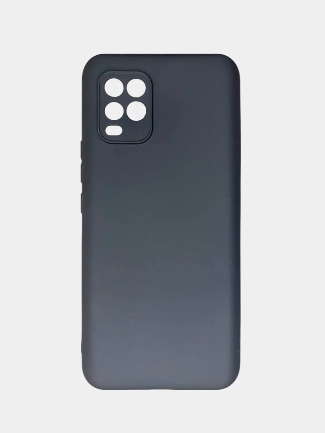 Черный чехол Xiaomi Mi 10 Lite, Сяоми Ми 10 Лайт силиконовый