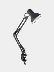 Настольный светильник на струбцине Ultraflash UF-312P С02, черный