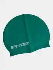 Зеленый шапочка для плавания SPRINTER, силикон