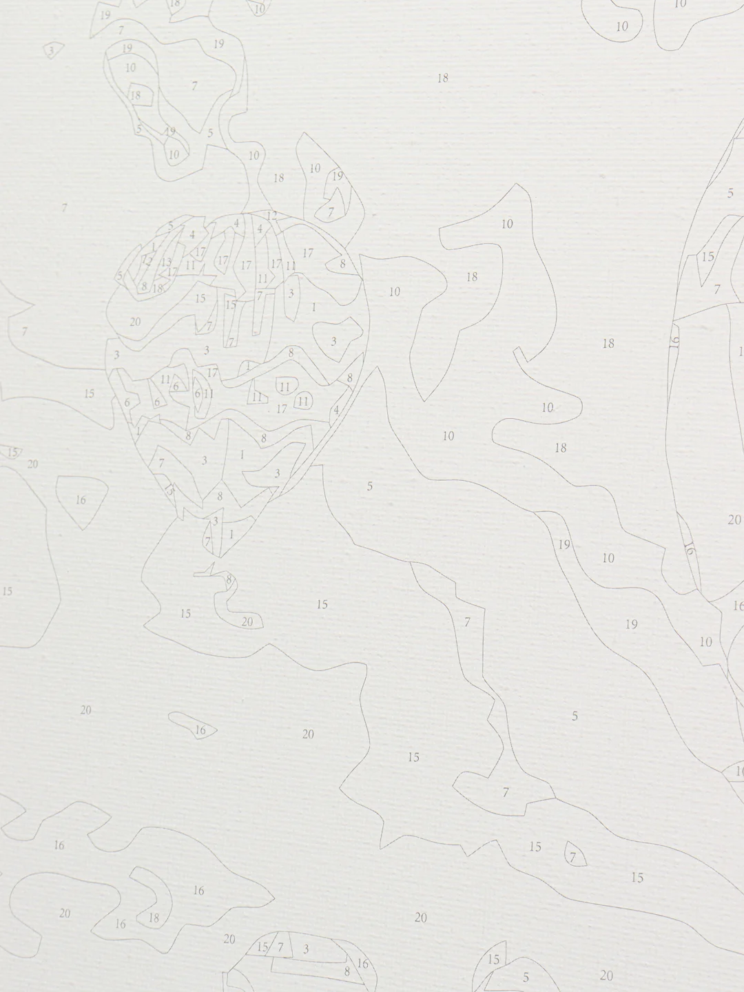Картина по номерам "Яркое небо", для раскрашивания, 40 x 50 см