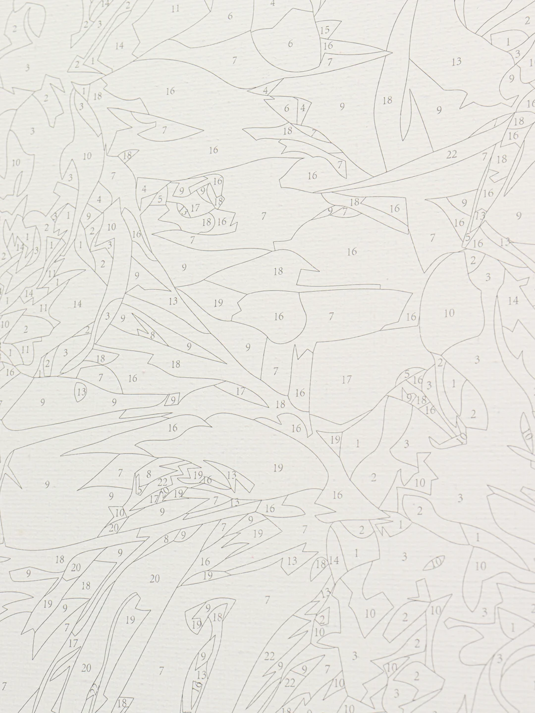 Картина для раскрашивания по номерам "Загородная тишь", 40 x 50 см